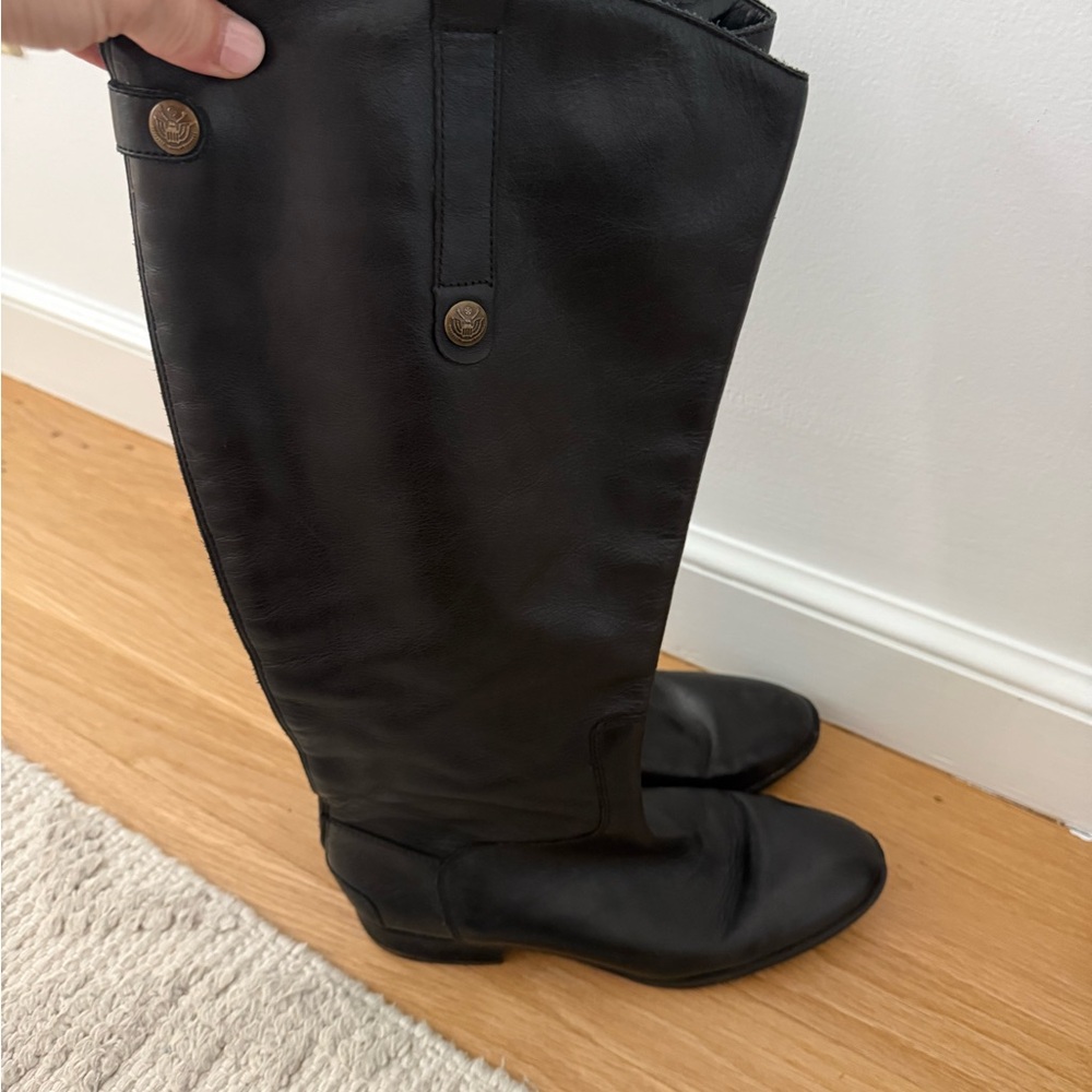 Sam Edelman Black Knee-High Boots